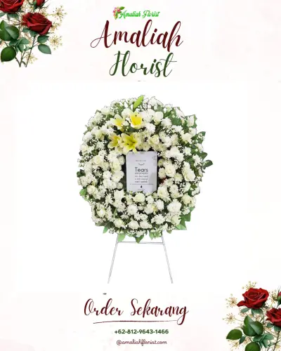 Krans Bunga Duka Cita cisarap